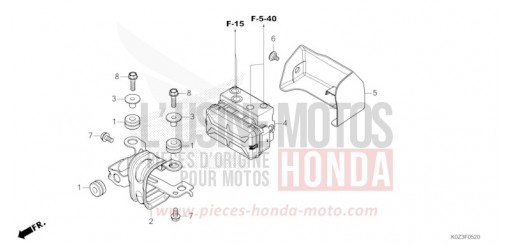 ABS MODULATOR GB350SS de 2025